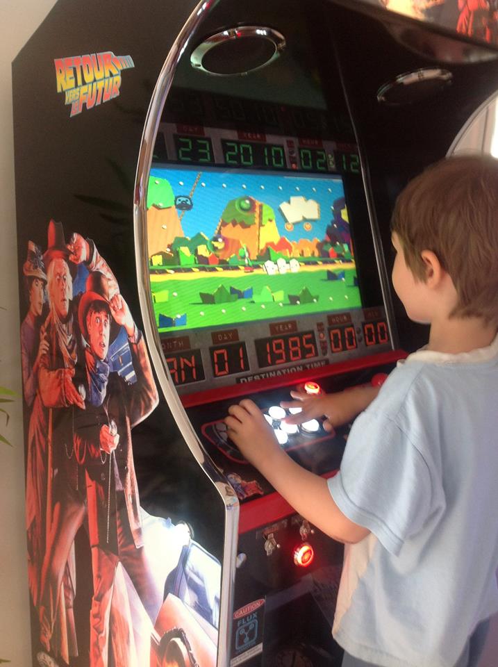 borne arcade back to the future